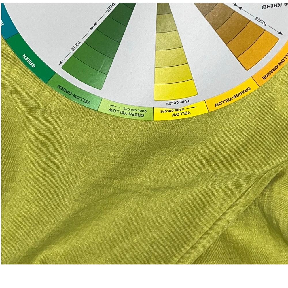 Milk & Honey Chartreuse Wide Leg Lounge Pants Resort Wear Large with Pockets - Picture 10 of 10